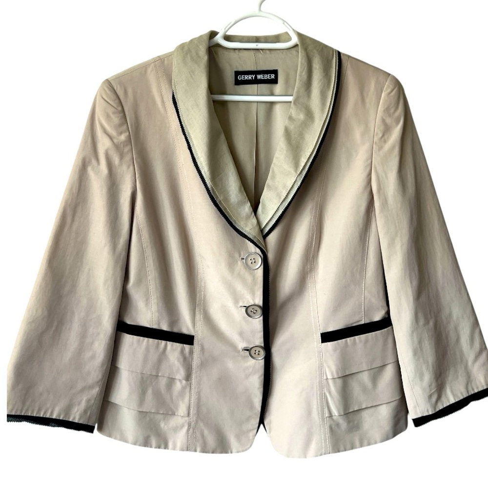 GERRY WEBER | Never Worn Fully Lined Lightweight Jacket Blazer